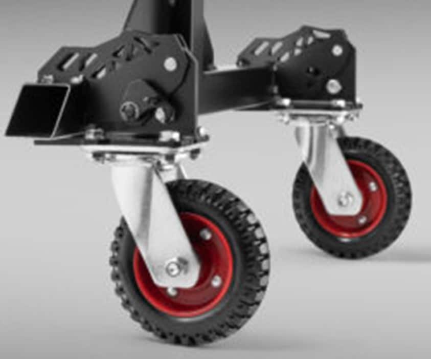 Système de roues pliantes
